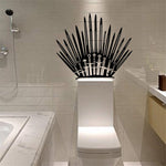 Game of Thrones Iron Throne Toilet Sticker