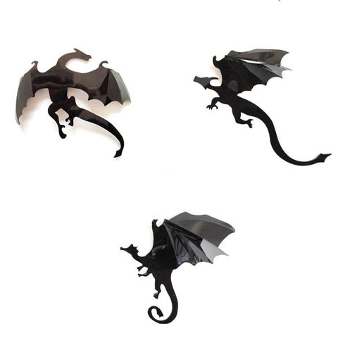 Game of Thrones 3D Dragons Wall Art Sticker