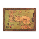 Game of Thrones Essos Map Wall Sticker 50*35cm