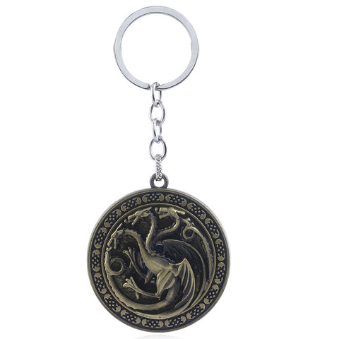 Game of Thrones Winter Is Coming Symbol Keychain